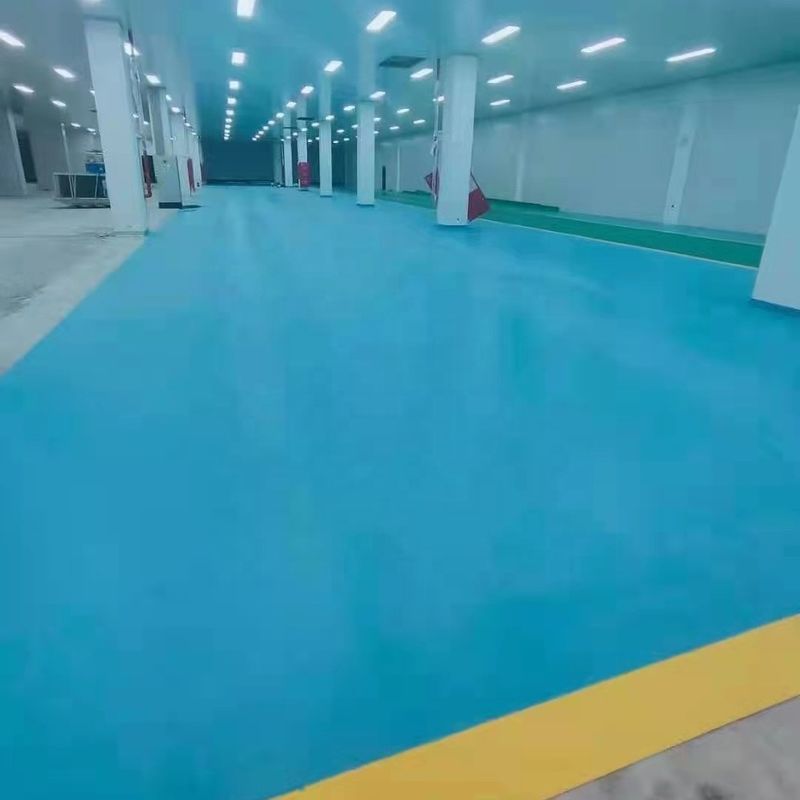 PVC ワークショップ 床カバー 1.4mm ワークショップ ビニール 床 青 緑