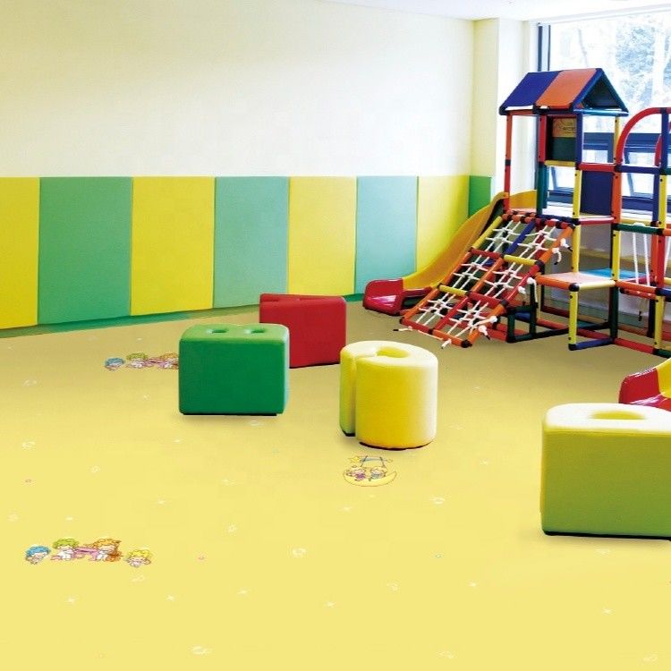 Relle 安全 幼稚園 床 PVC 600種類以上のカラフルビニール 床