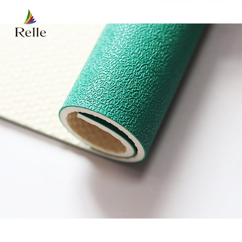 Relle アウトドアスポーツ用バドミントンマット PVCビニール床ロール 防水 防火 プラスチック