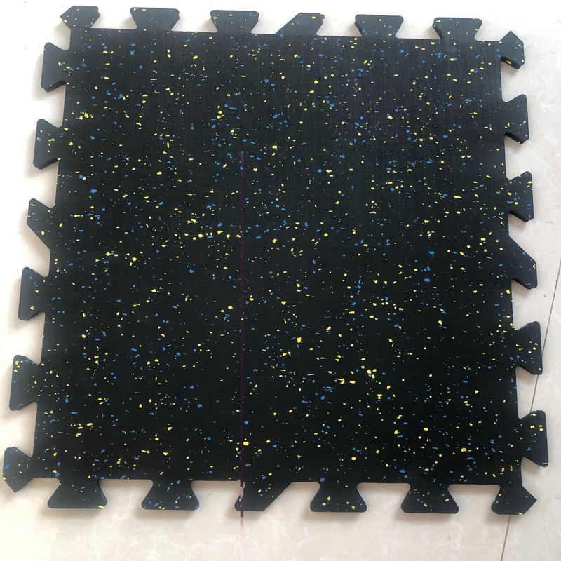 重量 8mm EPDM ゴムフロア カラフル スポーツジム Epdm ゴム表面