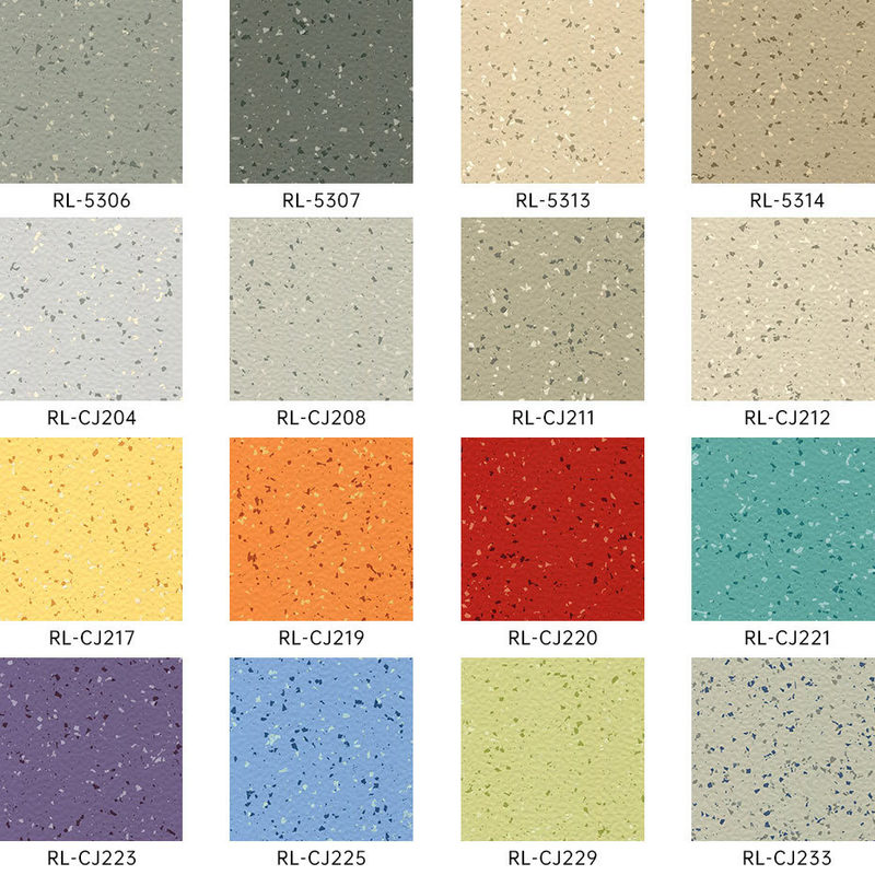 展示ホール用Relle環境に優しく、耐摩耗性、滑り止めラバーフロア