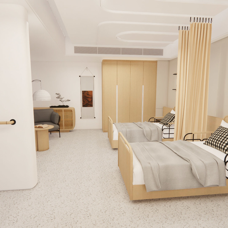 Lumina Health/Infinity 介護施設用 簡単に清潔できる 抗菌性 均質ビニール 床