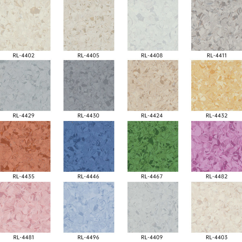 Lumina Health/Infinity 介護施設用 簡単に清潔できる 抗菌性 均質ビニール 床