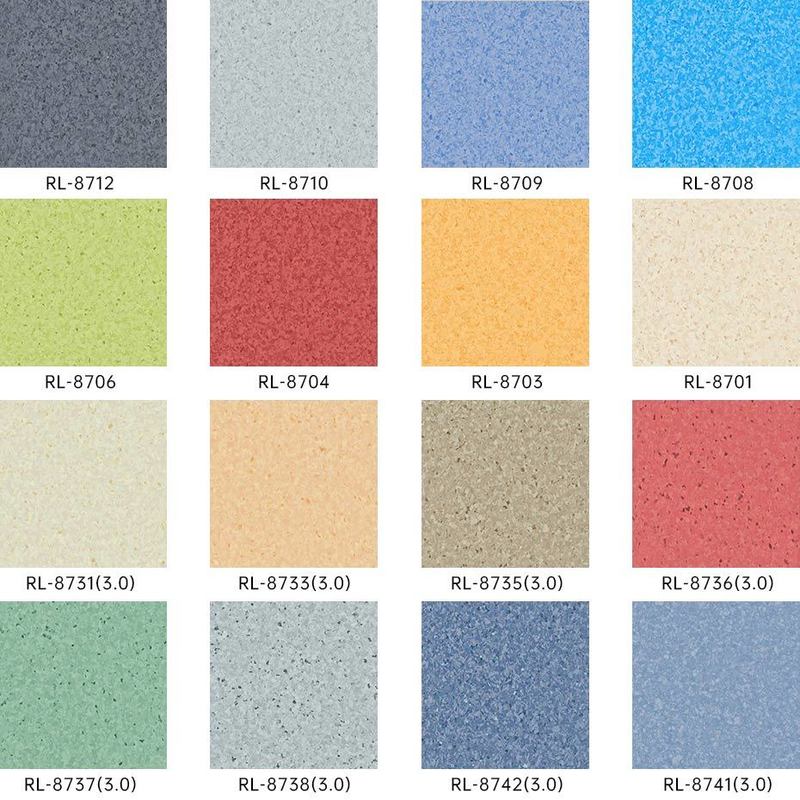 介護施設の高齢者向け衛生的な均質な床 医療従順性タイプ