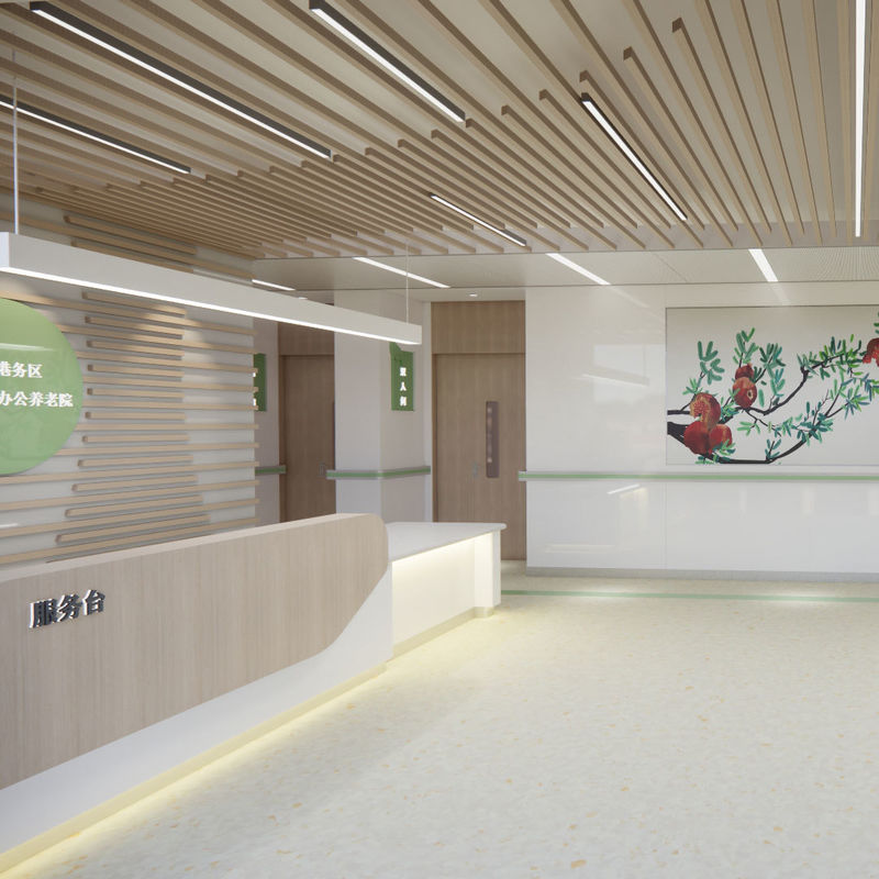 介護施設向け環境配慮型抗菌医療用床材 – イージー・クリーン衛生タイプ