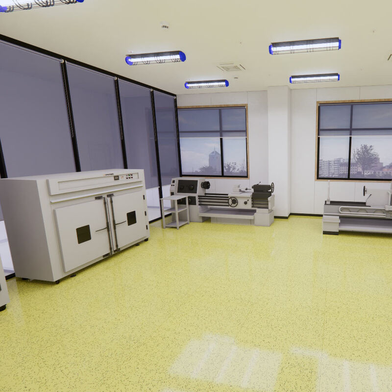 工場用Relleカーボランダム工業用安全床—高耐摩耗性、滑り止め、耐衝撃性