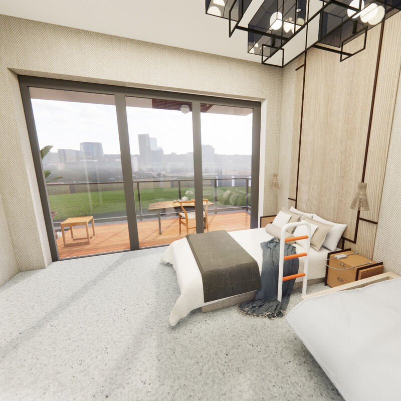 化学薬品耐性シームレス均質ビニル床材（介護施設のハウスキーピングニーズ向け）