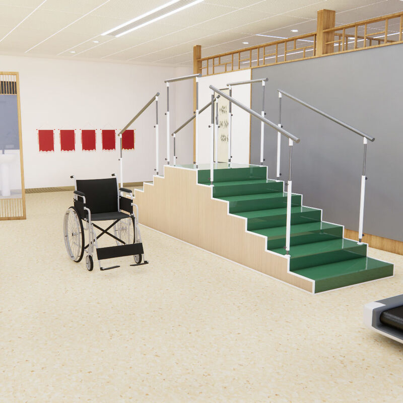 Flexible Homogeneous Sheet Flooring with Easy Installation for Nursing Home Renovations