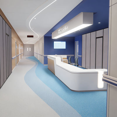 Durable Antibacterial Easy-Clean Hospital Floor Vinyl