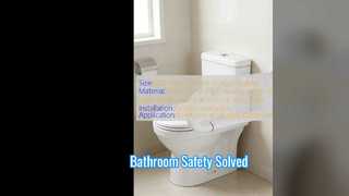 高齢者障害者のための安全なトイレ手すり